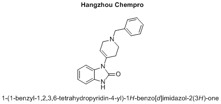 1-(1-benzyl-1,2,3,6-tetrahydropyridin-4-yl)-1H-benzo[d]imidazol-2(3H)-one