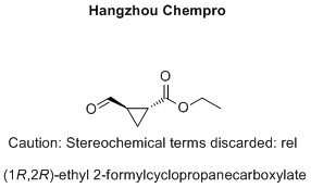 (1R,2R)-ethyl 2-formylcyclopropanecarboxylate