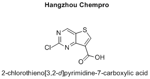 2-chlorothieno[3,2-d]pyrimidine-7-carboxylic acid