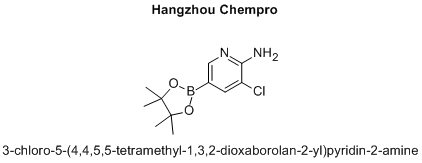 3-chloro-5-(4,4,5,5-tetramethyl-1,3,2-dioxaborolan-2-yl)pyridin-2-amine