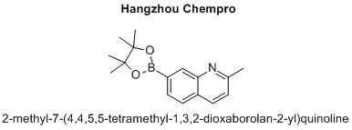 2-methyl-7-(4,4,5,5-tetramethyl-1,3,2-dioxaborolan-2-yl)quinoline