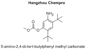 5-amino-2,4-di-tert-butylphenyl methyl carbonate