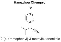 2-(4-bromophenyl)-3-methylbutanenitrile