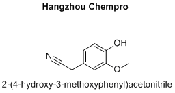 2-(4-hydroxy-3-methoxyphenyl)acetonitrile