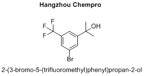 2-(3-bromo-5-(trifluoromethyl)phenyl)propan-2-ol
