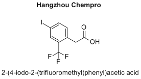 2-(4-iodo-2-(trifluoromethyl)phenyl)acetic acid