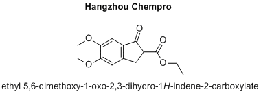 ethyl 5,6-dimethoxy-1-oxo-2,3-dihydro-1H-indene-2-carboxylate