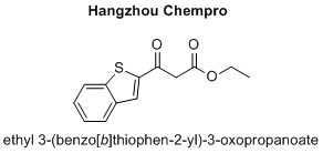 ethyl 3-(benzo[b]thiophen-2-yl)-3-oxopropanoate