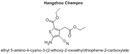 ethyl 5-amino-4-cyano-3-(2-ethoxy-2-oxoethyl)thiophene-2-carboxylate