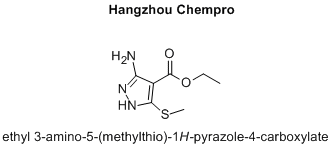 ethyl 3-amino-5-(methylthio)-1H-pyrazole-4-carboxylate