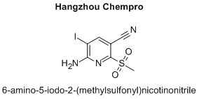 6-amino-5-iodo-2-(methylsulfonyl)nicotinonitrile