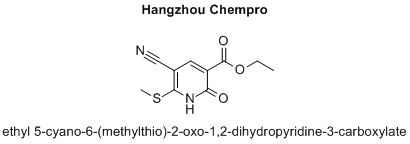 ethyl 5-cyano-6-(methylthio)-2-oxo-1,2-dihydropyridine-3-carboxylate