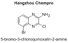 5-bromo-3-chloroquinoxalin-2-amine