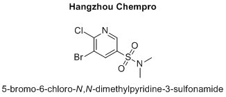 5-bromo-6-chloro-N,N-dimethylpyridine-3-sulfonamide