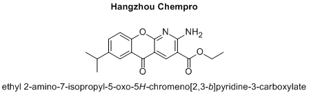 ethyl 2-amino-7-isopropyl-5-oxo-5H-chromeno[2,3-b]pyridine-3-carboxylate