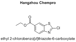 ethyl 2-chlorobenzo[d]thiazole-6-carboxylate