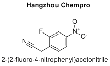 2-(2-fluoro-4-nitrophenyl)acetonitrile