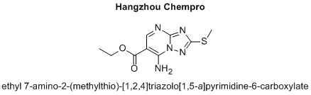 ethyl 7-amino-2-(methylthio)-[1,2,4]triazolo[1,5-a]pyrimidine-6-carboxylate