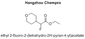 ethyl 2-fluoro-2-(tetrahydro-2H-pyran-4-yl)acetate