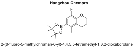 2-(8-fluoro-5-methylchroman-6-yl)-4,4,5,5-tetramethyl-1,3,2-dioxaborolane