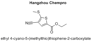 ethyl 4-cyano-5-(methylthio)thiophene-2-carboxylate
