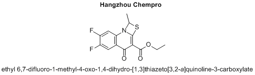 ethyl 6,7-difluoro-1-methyl-4-oxo-1,4-dihydro-[1,3]thiazeto[3,2-a]quinoline-3-carboxylate
