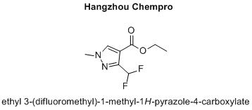ethyl 3-(difluoromethyl)-1-methyl-1H-pyrazole-4-carboxylate