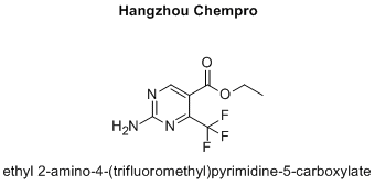 ethyl 2-amino-4-(trifluoromethyl)pyrimidine-5-carboxylate