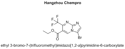 ethyl 3-bromo-7-(trifluoromethyl)imidazo[1,2-a]pyrimidine-6-carboxylate