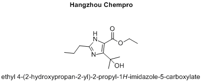 ethyl 4-(2-hydroxypropan-2-yl)-2-propyl-1H-imidazole-5-carboxylate