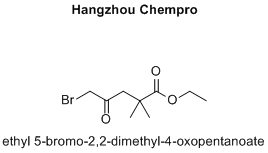 ethyl 5-bromo-2,2-dimethyl-4-oxopentanoate
