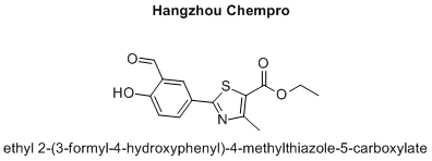 ethyl 2-(3-formyl-4-hydroxyphenyl)-4-methylthiazole-5-carboxylate
