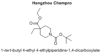 1-tert-butyl 4-ethyl 4-ethylpiperidine-1,4-dicarboxylate