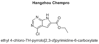 ethyl 4-chloro-7H-pyrrolo[2,3-d]pyrimidine-6-carboxylate