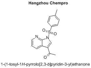 1-(1-tosyl-1H-pyrrolo[2,3-b]pyridin-3-yl)ethanone