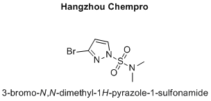 3-bromo-N,N-dimethyl-1H-pyrazole-1-sulfonamide
