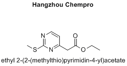 ethyl 2-(2-(methylthio)pyrimidin-4-yl)acetate