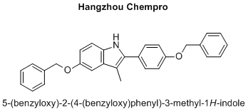 5-(benzyloxy)-2-(4-(benzyloxy)phenyl)-3-methyl-1H-indole