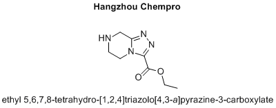 ethyl 5,6,7,8-tetrahydro-[1,2,4]triazolo[4,3-a]pyrazine-3-carboxylate