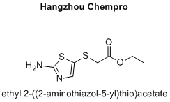 ethyl 2-((2-aminothiazol-5-yl)thio)acetate