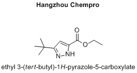 ethyl 3-(tert-butyl)-1H-pyrazole-5-carboxylate