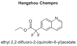 ethyl 2,2-difluoro-2-(quinolin-6-yl)acetate