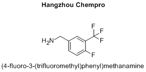 (4-fluoro-3-(trifluoromethyl)phenyl)methanamine