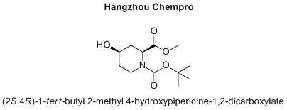 (2S,4R)-1-tert-butyl 2-methyl 4-hydroxypiperidine-1,2-dicarboxylate