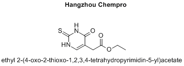 ethyl 2-(4-oxo-2-thioxo-1,2,3,4-tetrahydropyrimidin-5-yl)acetate