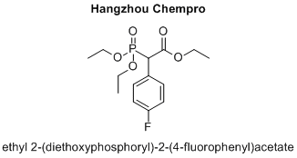 ethyl 2-(diethoxyphosphoryl)-2-(4-fluorophenyl)acetate