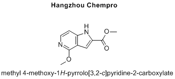 methyl 4-methoxy-1H-pyrrolo[3,2-c]pyridine-2-carboxylate