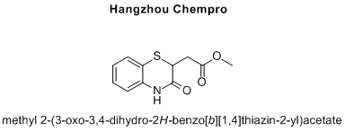 methyl 2-(3-oxo-3,4-dihydro-2H-benzo[b][1,4]thiazin-2-yl)acetate