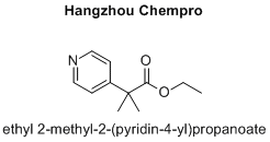 ethyl 2-methyl-2-(pyridin-4-yl)propanoate