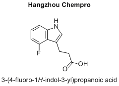 3-(4-fluoro-1H-indol-3-yl)propanoic acid